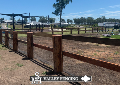 Post Rail and Mesh Fencing Hunter Valley - Cessnock Fencing Company